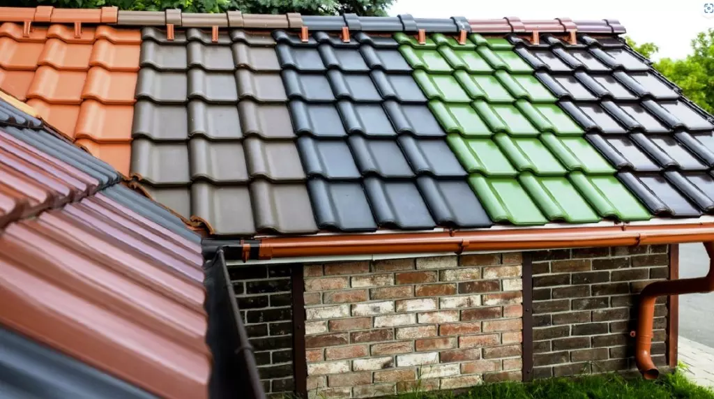 При выборе материала для крыши важное значение может иметь палитра цветов. Фото: stroyday.ru
